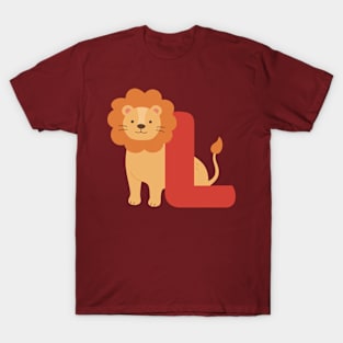 Animal alphabet L T-Shirt